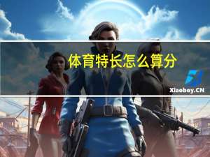 体育特长怎么算分