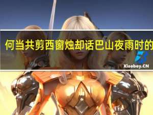 何当共剪西窗烛却话巴山夜雨时的意思（何当共剪西窗烛）
