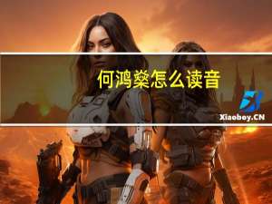 何鸿燊怎么读音