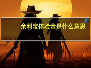 余利宝体验金是什么意思