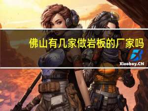 佛山有几家做岩板的厂家吗