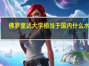 佛罗里达大学相当于国内什么水平