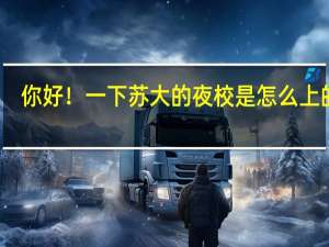 你好！一下苏大的夜校是怎么上的呀，一周上节课，有英语班吗