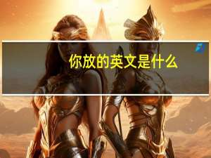 你放的英文是什么
