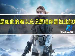 你是如此的难以忘记 原唱 你是如此的难以忘记