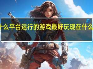 你觉得什么平台运行的游戏最好玩 现在什么游戏最好玩啊