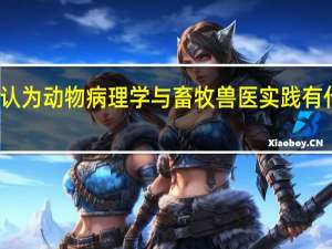 你认为动物病理学与畜牧兽医实践有什么关系？