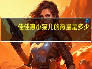 佳佳惠 小猫儿的热量是多少