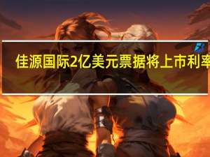 佳源国际2亿美元票据将上市 利率13.75％
