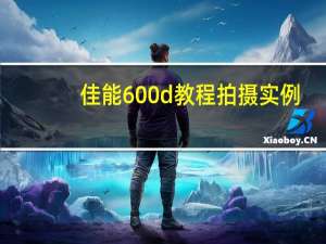 佳能600d教程拍摄实例（佳能600d教程）