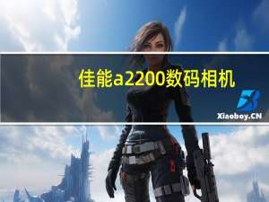 佳能a2200数码相机（佳能a2200）