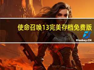 使命召唤13完美存档 免费版（使命召唤13完美存档 免费版功能简介）