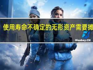 使用寿命不确定的无形资产需要摊销么