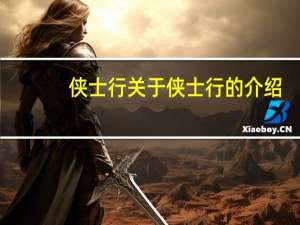 侠士行 关于侠士行的介绍