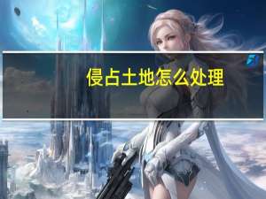 侵占土地怎么处理