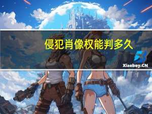 侵犯肖像权能判多久