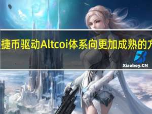 便捷币驱动Altcoi体系向更加成熟的方向发展