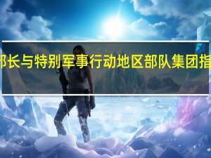 俄国防部长与特别军事行动地区部队集团指挥官举行会议