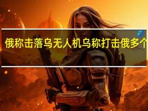 俄称击落乌无人机 乌称打击俄多个目标