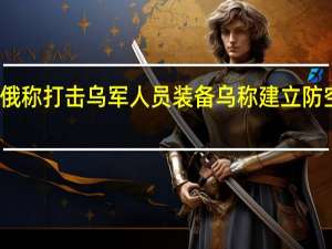 俄称打击乌军人员装备 乌称建立防空系统