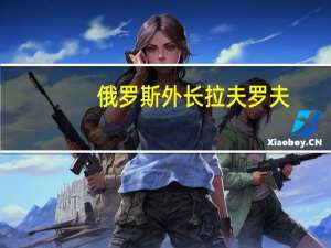 俄罗斯外长拉夫罗夫：8月份举行了联合国成员参与的线上会议