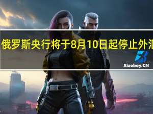 俄罗斯央行将于8月10日起停止外汇购买