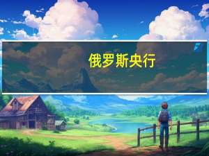 俄罗斯央行：将考虑对关键利率的广泛选择