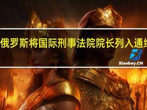 俄罗斯将国际刑事法院院长列入通缉名单