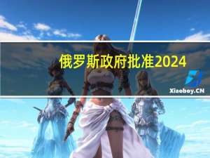 俄罗斯政府批准2024-2026年预算草案