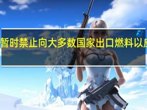 俄罗斯暂时禁止向大多数国家出口燃料以应对短缺问题