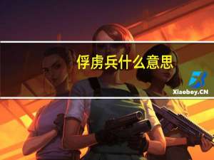 俘虏兵什么意思（俘虏兵）