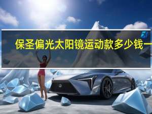 保圣偏光太阳镜运动款多少钱一副（保圣偏光太阳镜）