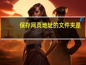保存网页地址的文件夹是（保存网页）