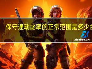 保守速动比率的正常范围是多少合适（保守速动比率）