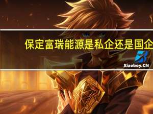 保定富瑞能源是私企还是国企