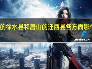 保定的徐水县和唐山的迁西县各方面哪个更好点呀