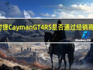 保时捷Cayman GT4 RS是否通过经销商鸣叫确认