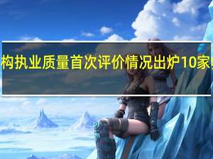 保荐机构执业质量首次评价情况出炉 10家券商获评A类