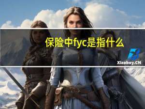 保险中fyc是指什么