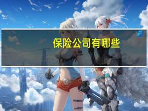 保险公司有哪些