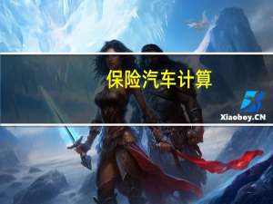 保险汽车计算