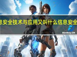 信息安全技术与应用又叫什么 信息安全技术应用