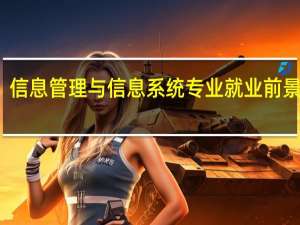 信息管理与信息系统专业就业前景如何？