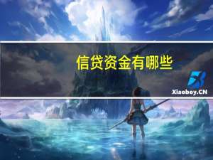 信贷资金有哪些