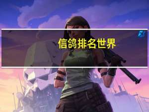信鸽排名世界