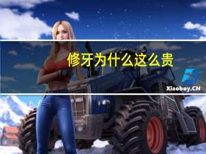 修牙为什么这么贵(补牙为什么那么贵，补一颗牙的利润高吗)