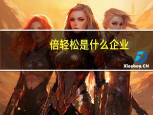 倍轻松是什么企业