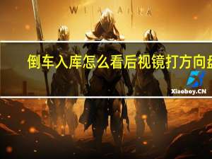 倒车入库怎么看后视镜打方向盘（倒车入库怎么看后视镜）