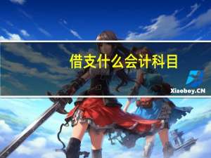 借支什么会计科目