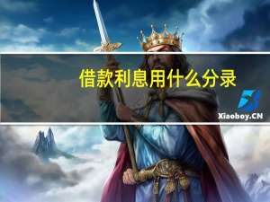 借款利息用什么分录